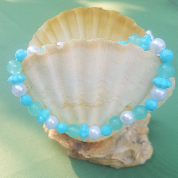 ❄⚪ Cool Minty Bracelet - Picture 1 of 5